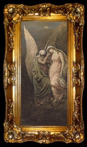 framed  Elihu Vedder The Cup of Death (mk19), ta009-2